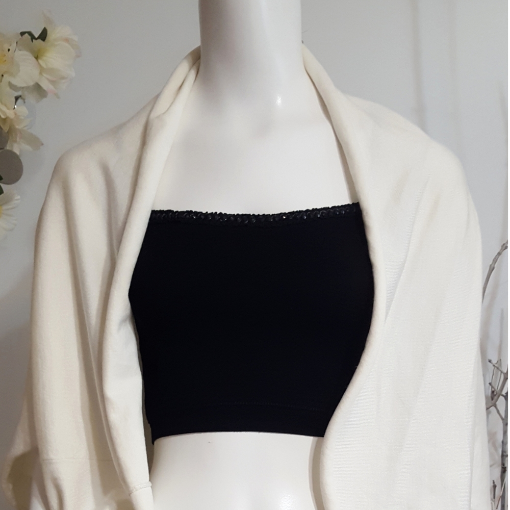 NEW Knit Cardigan💮Forever 21💮White Open Knit Cardigan